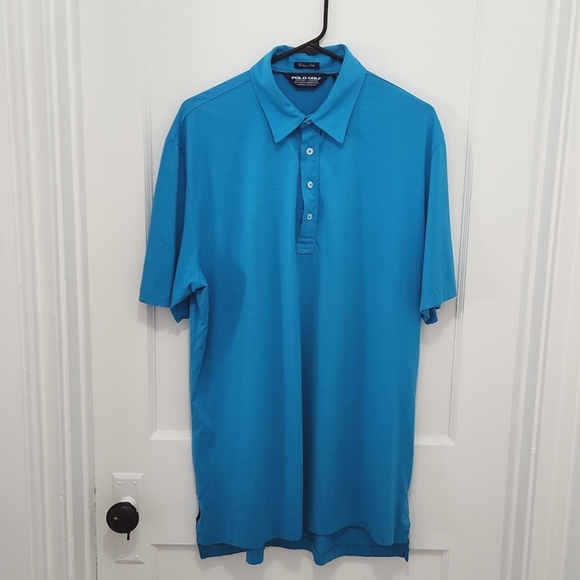 Polo Golf by Ralph Lauren Aqua Blue Men's Shirt Size Large - Picture 1 of 9
